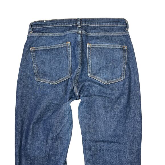 Everlane High Rise Skinny Ankle Jeans Stretch Denim Dark Wash Womens 32 - Picture 4 of 6